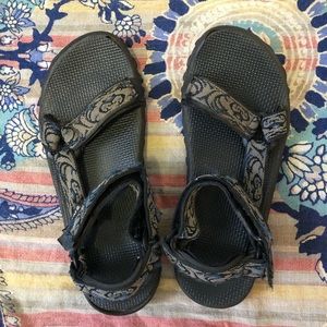 Teva Blue Brown Chipmunk Hiking Sandals